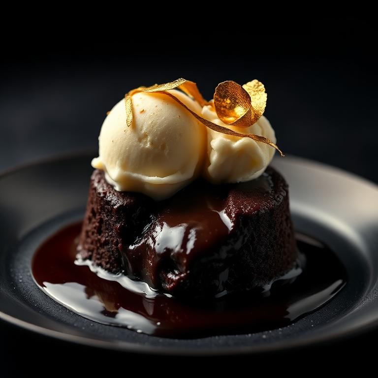 Kladdig chokladkaka